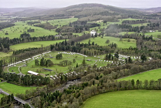 The award-winning Blair Castle Caravan Park is part of the 145,000 acre Atholl Estates