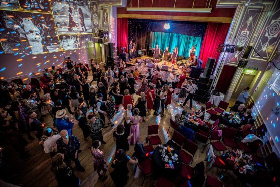 Glitter and Sparkle Festival Ball at Forres Town Hall.