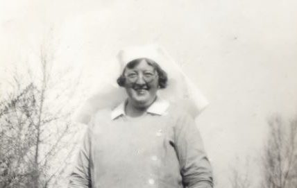 Annie Park Kerr whose name appears on the Lochinvern and Alness War Memorials after being lost at sea during the Second World War.