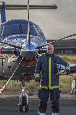 New Islay Airport manager Niall Colthart