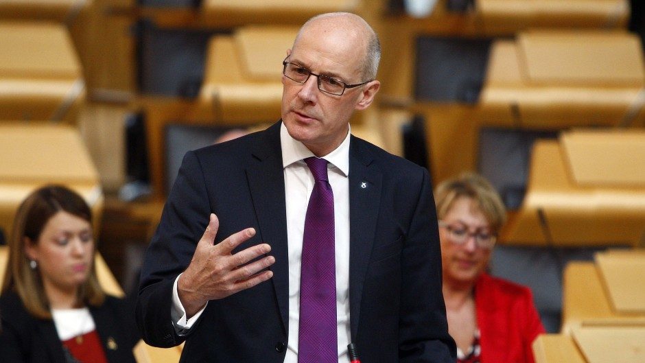 Mr Swinney claimed “all council tax income that is raised in all local authority areas will be retained in those local authority areas”