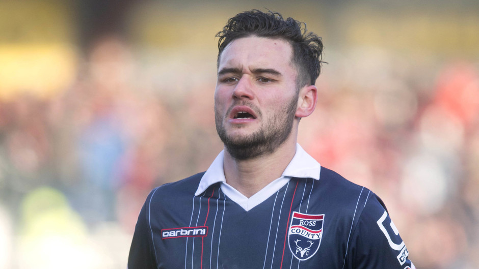 Alex Schalk missed a fine opportunity to equalise for Ross County.