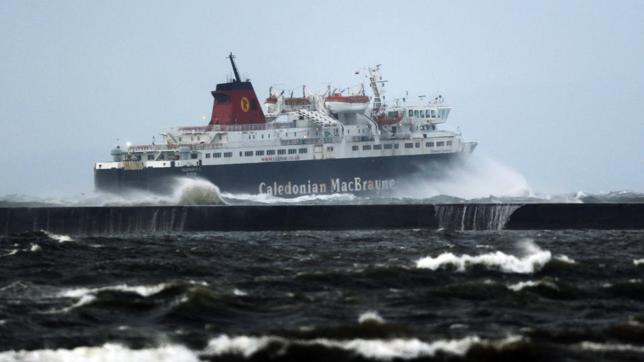 CalMac has issued a weather warning.
