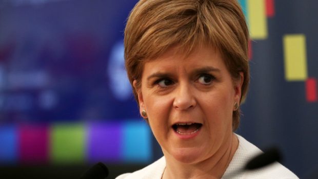 First Minister Nicola Sturgeon delivered her programme for government at Holyrood yesterday