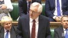 Brexit Secretary David Davis makes a statement in the Commons