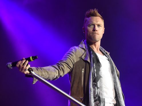 Ronan Keating in concert at AECC, Aberdeen.
Picture by Jim Irvine
