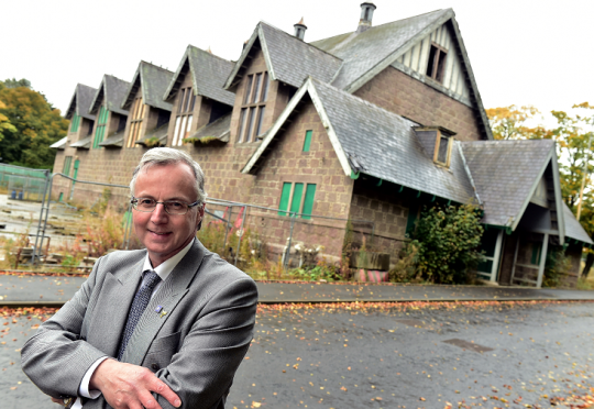 The remaining hospital buildings in the estate are being sold off for redevelopment