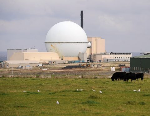 The Dounreay atomic plant.