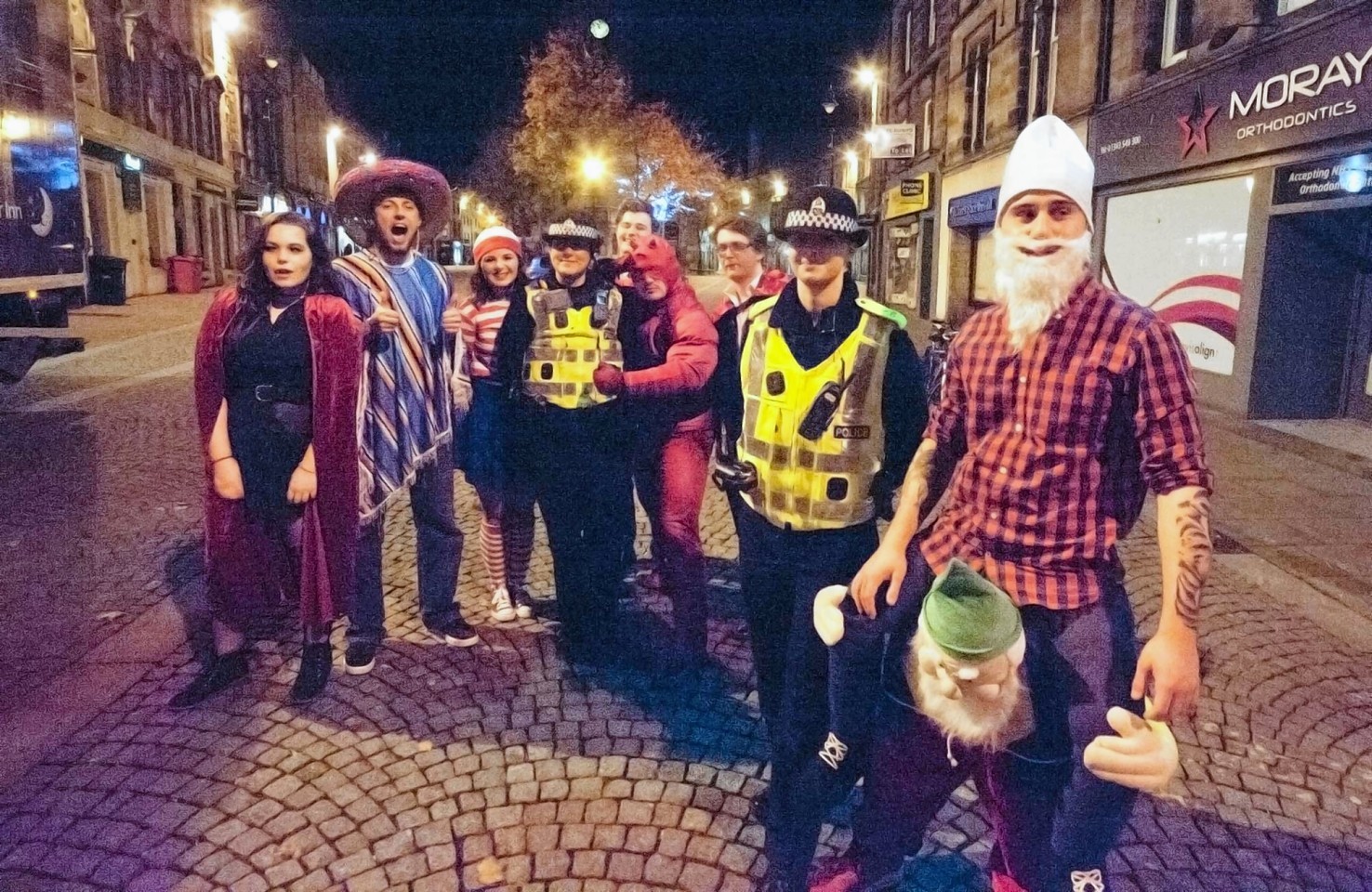 Elgin police praised what was a 'general good vibe' for Halloween weekend