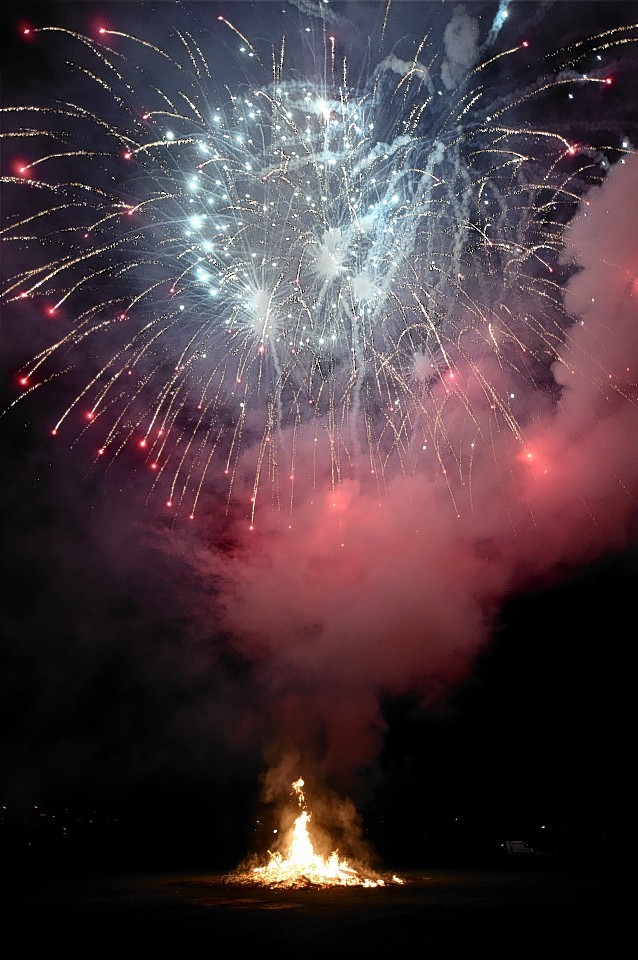 Ellon Bonfire and Fireworks Display at Gordon Park, Ellon. 