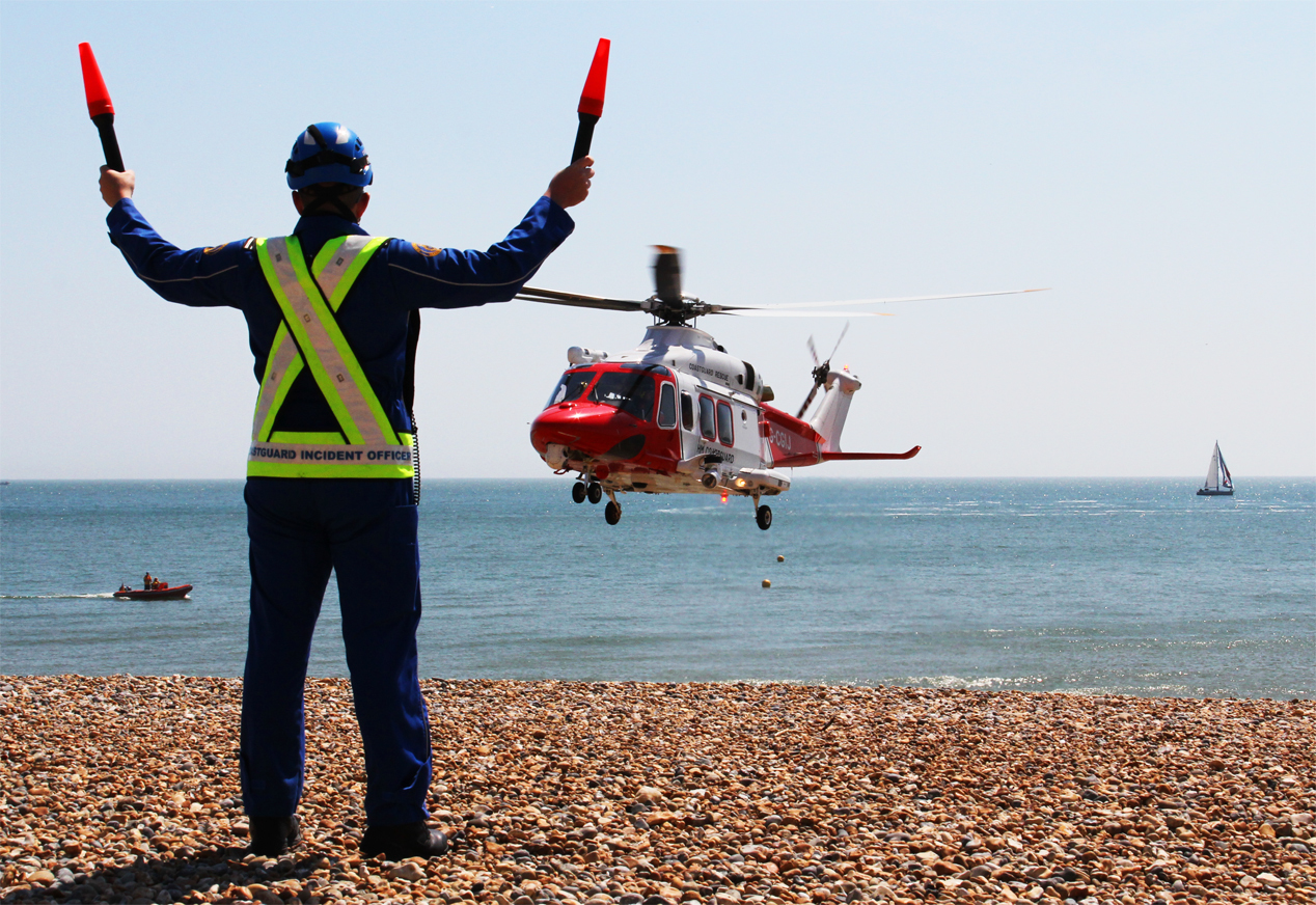 Each time the alarm goes off the Coastguard has to launch teams.