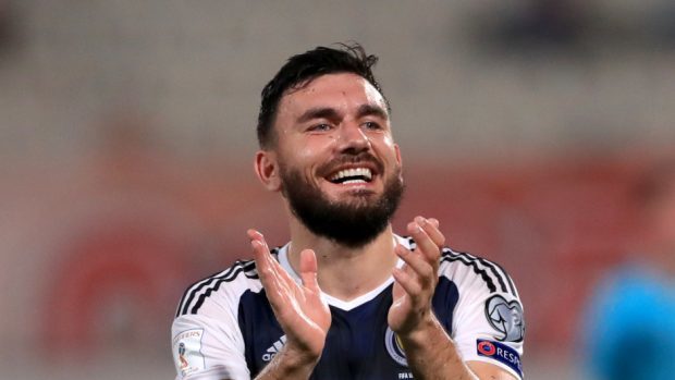 Robert Snodgrass is optimistic ahead of facing England this weekend.