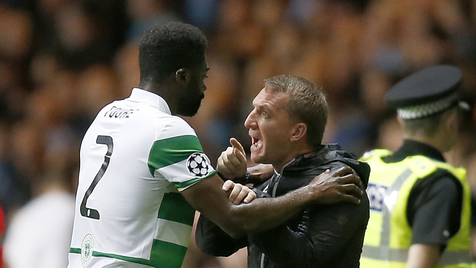 Kolo Toure (left) has had a difficult start to his Celtic career
