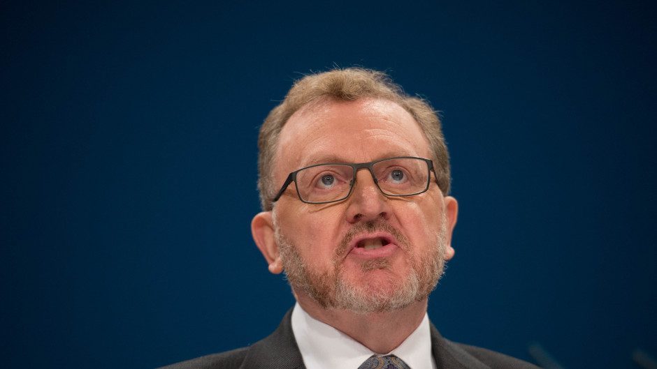 David Mundell said the figures prove Scotland benefits from the "broad-shoulders" of the UK