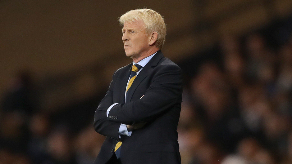Gordon Strachan saw his Scotland side held by Lithuania
