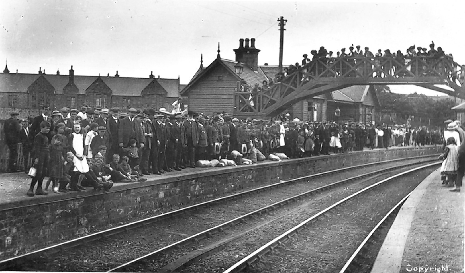 Portsoy Station in 1914