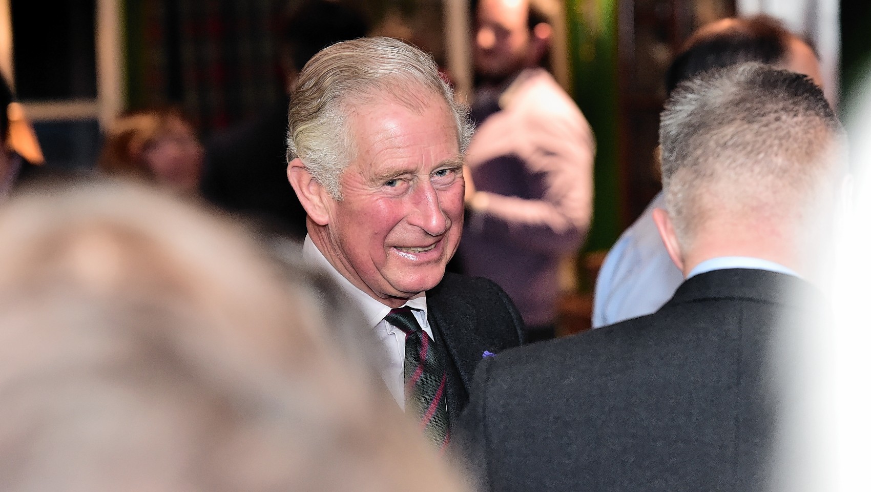 The Duke of Rothesay, Prince Charles, accompanied by Camilla the Duchess of Rothesay, previewed the new Rothesay Restaurant and Highgrove shop in Ballater. Picture by Kami Thomson 