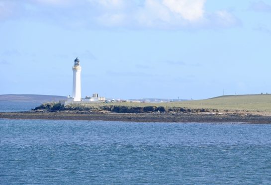 Scapa Flow in Orkney