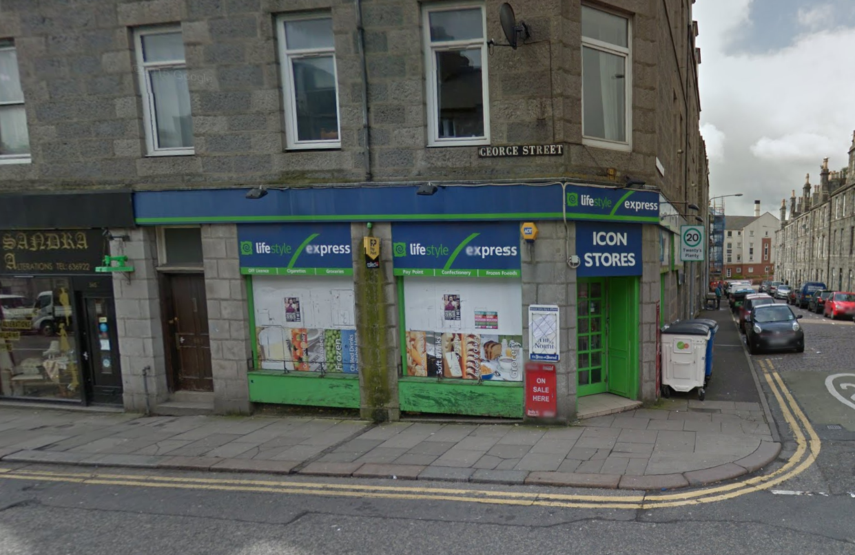 Icon Store on George Street, Aberdeen