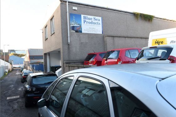 Blue Sea Products in Torry claims it is losing out on thousands of pounds of lost sales due to rogue parkers. (Picture: Kevin Emslie).