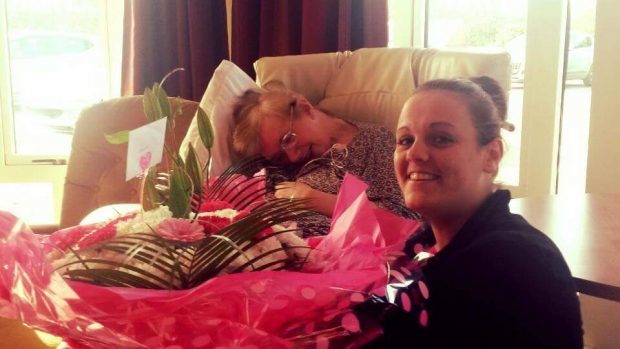 Alison McKenzie with her daughter, Emma.