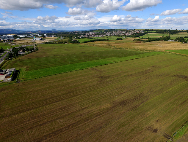 The proposed development is situated adjacent to the Aberdeen – Westhill road (A944). (by Kenny Elrick)