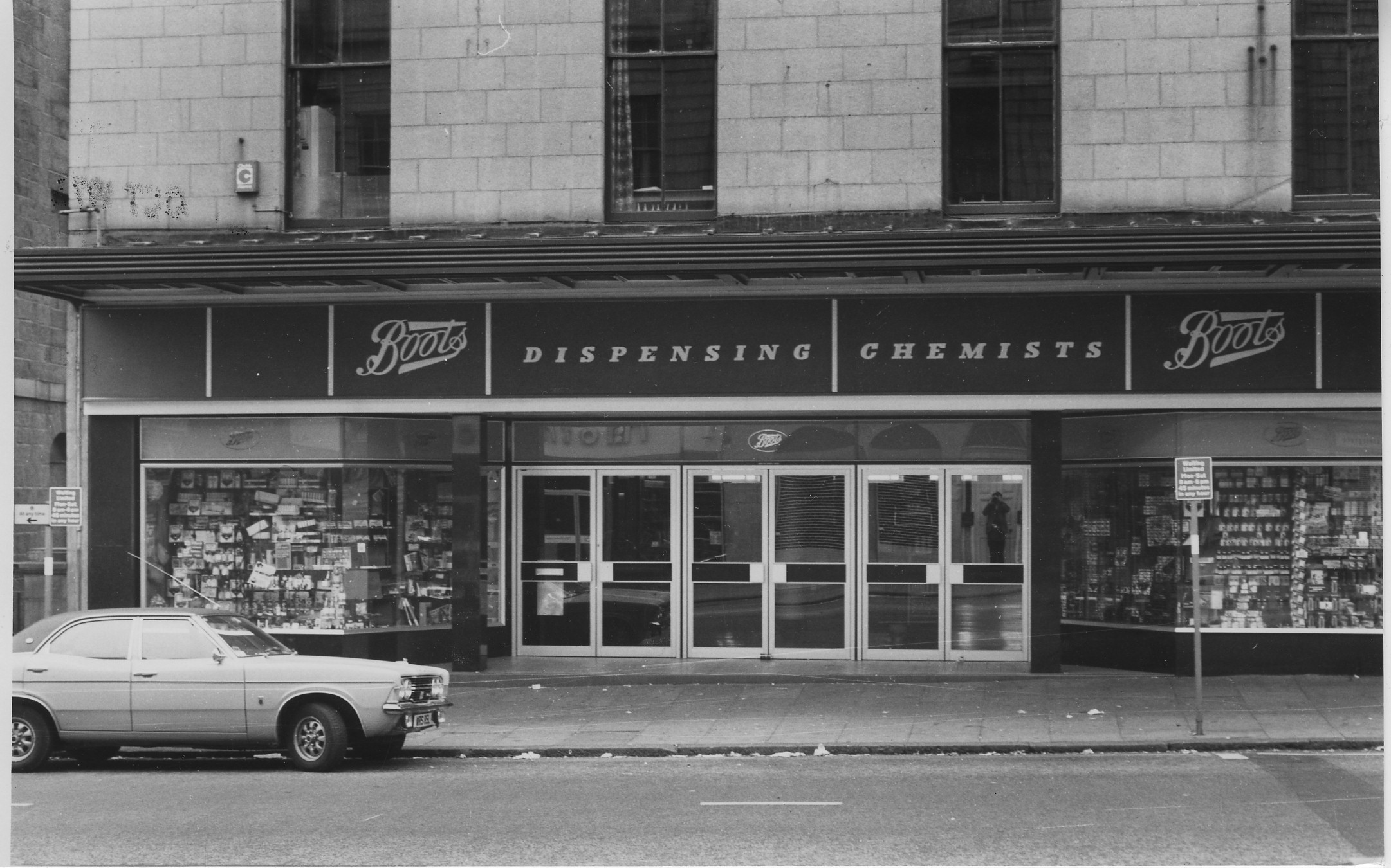 Boots, Union Street, 1973