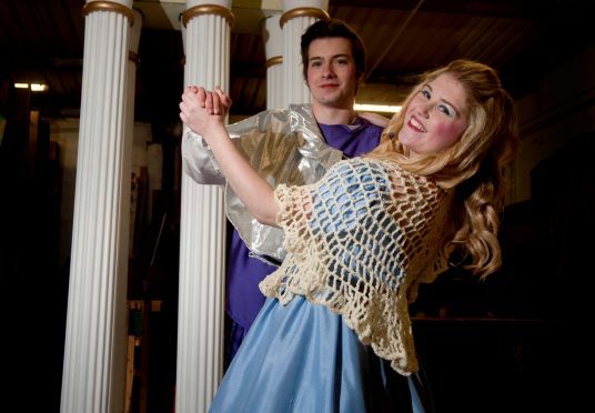 Bryony Munro will play Cinderella and Mitch Carpenter will be her Prince Charming