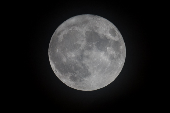 The Supermoon over Aberdeen  (Photo: Ross Johnston/Newsline Media)