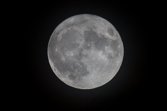 The Supermoon over Aberdeen  (Photo: Ross Johnston/Newsline Media)