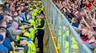 Rangers and Dons fans face off at Pittodrie