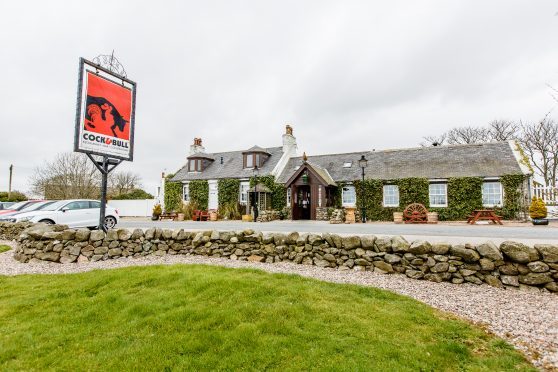 The Cock and Bull restaurant in Balmedie