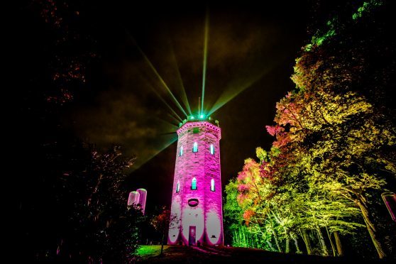 Visitors were guided to Nelson's Tower as part of  last year's Colours of Cluny.