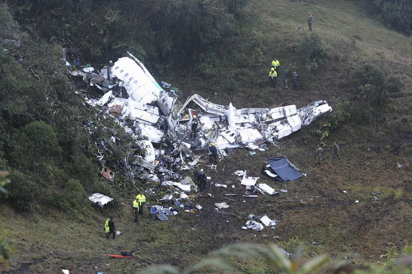 COLOMBIA Crash 130424