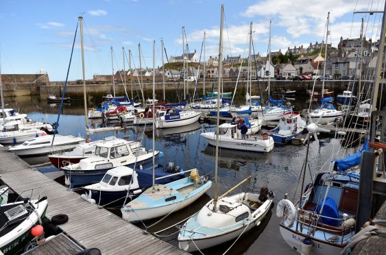 Findochty harbour