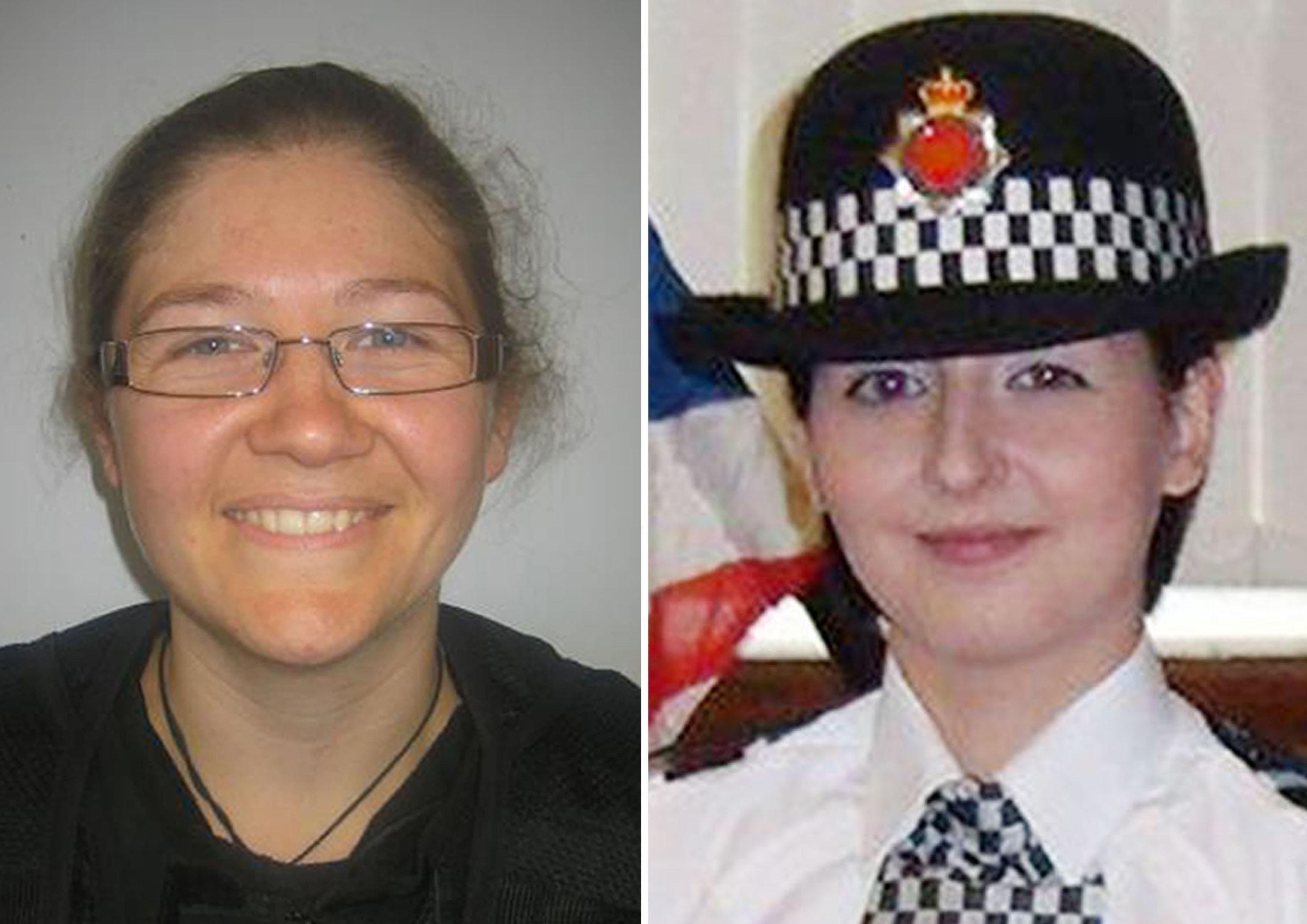 Constable Fiona Bone, 32,and Constable Nicola Hughes 