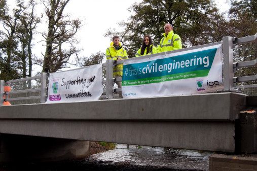 Motorists have been diverted from the bridge over the Lour Burn for four months.