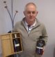 Callum's father Alexander Tweedie with some of the whisky's that will be sold off.