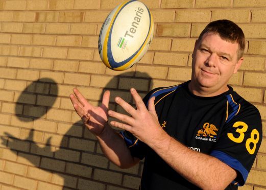 Gordonians Rugby Coach Jim Sugden.