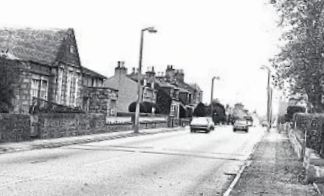 Kintore, 197, with the school on the left