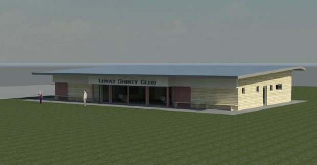 An impression of how the new clubhouse will look