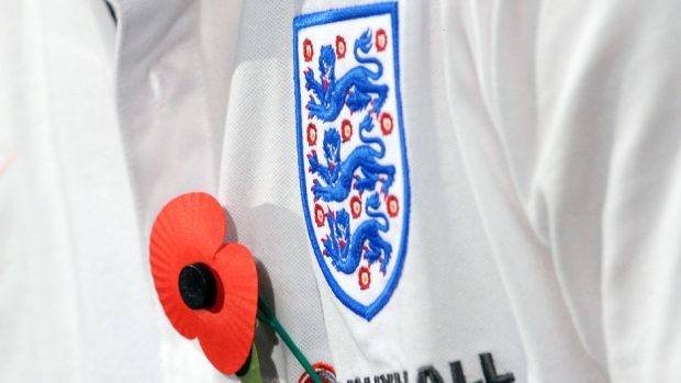 The Football Association hope to show their support for the poppy appeal