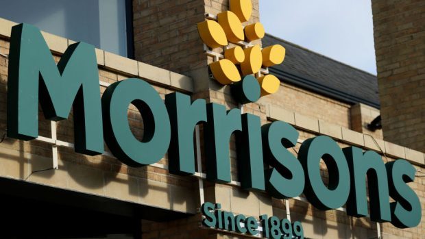 Morrisons store sign