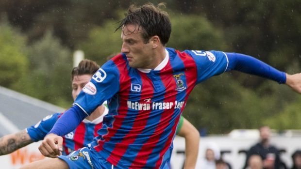 Caley Thistle defender Brad Mckay.