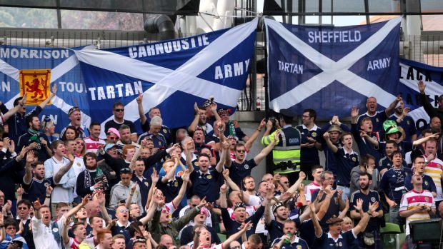 Up to 14,000 Scotland fans are expected to travel to Wembley for the match with England