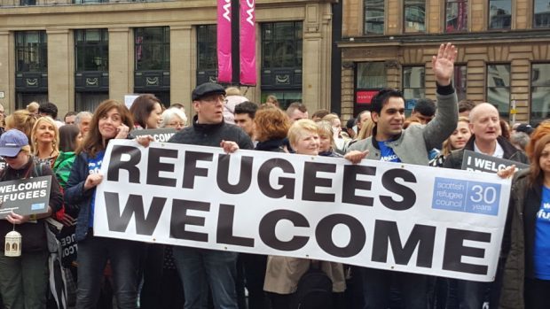 Scotland has welcomed more than 1,200 Syrian refugees since the first flight arrived in Glasgow on November 15 last year