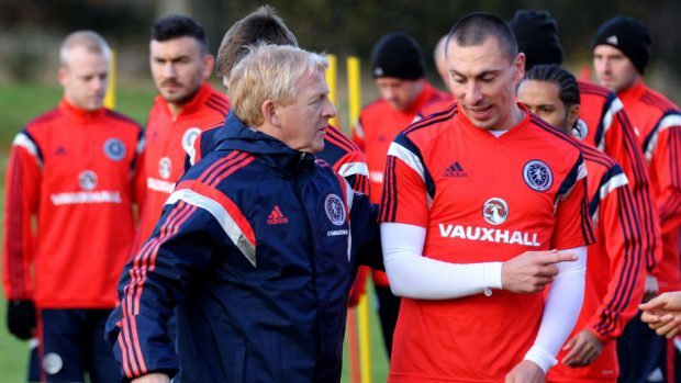 Scott Brown, right, has spoken of his respect for Gordon Strachan.