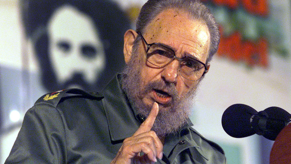 Former Cuban leader Fidel Castro who has died aged 90
