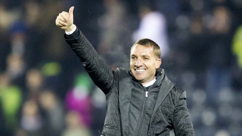 Celtic manager Brendan Rodgers could give a big thumbs up to Jordan Mutch