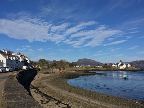 A view of the Wester
Ross coastal village
of Plockton.
Picture courtesy of
Gwen Paxton